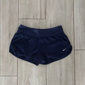 Nike Women's Navy Blue Shorts